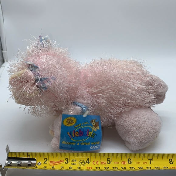 Ganz Webkinz Pink Pig HM002 Plush Stuffed Animal Toy with Sealed Code - Picture 13 of 15